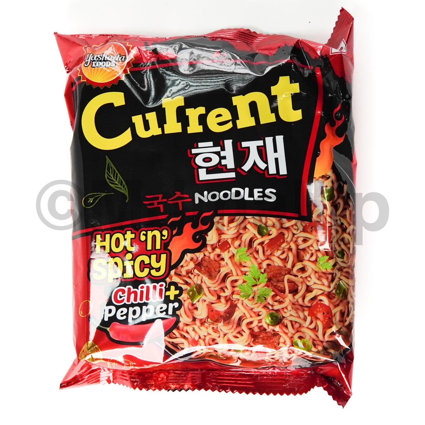 စပိုင်စီ ပူစပ် ခေါက်ဆွဲသုပ်(current noodle)hot and spicy