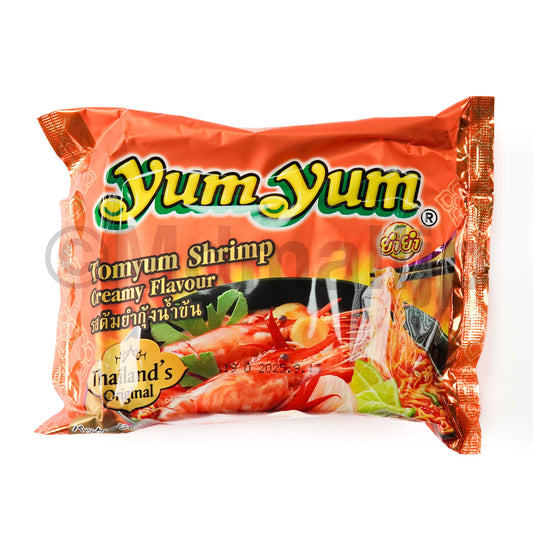 ရန်ရန် တုန်ယမ်း ပုဇွန်ချဉ်စပ် creamy(yum yum tomyum shrimp creamy flavor)