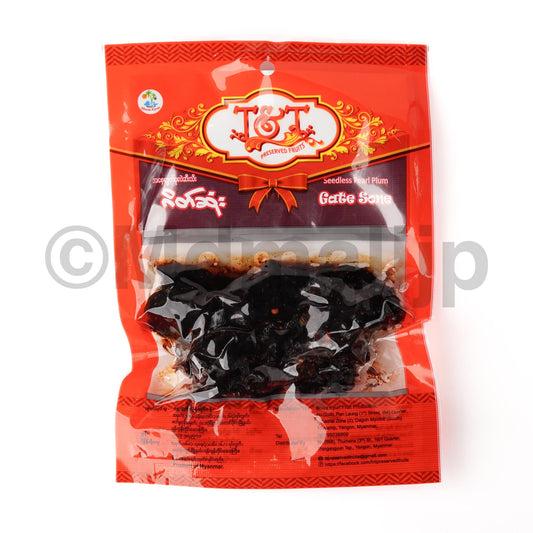 T&T အစေ့လွတ်ပုလဲဆီးသီးဂိတ်ဆုံး120gram