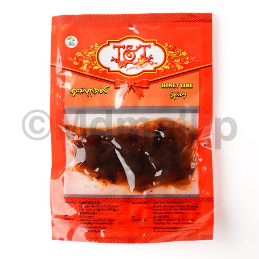 T&T ပျားသံပုရာအစပ်100gram
