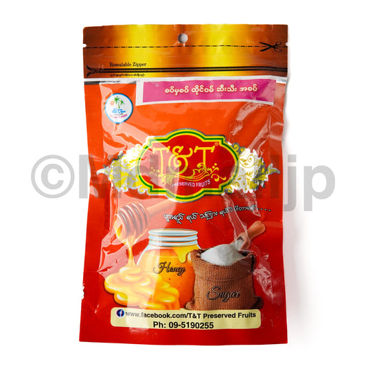 T&T စပ်မှစပ်ထိုင်ဝမ်ဆီးသီးအစပ်120gram